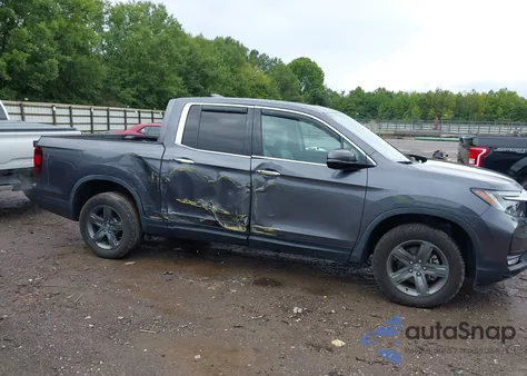 2022 Honda Ridgeline Rtl-E z USA, uszkodzony, nr VIN 5FPYK3F71NB026304